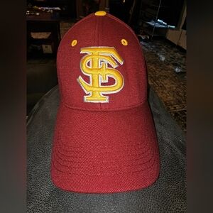 Florida State Seminoles Mens Hat Fitted Red Cap Wool Blend College NCAA